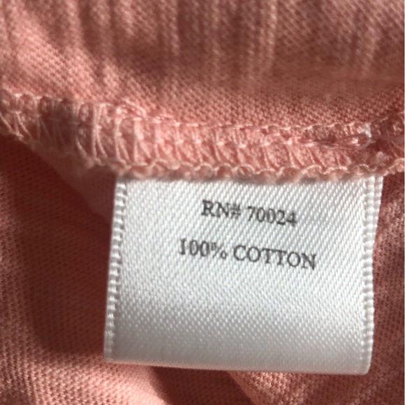 NWT Bobi Slubbed Jersey Swing Tank in Papaya - Size L - Picture 4 of 4